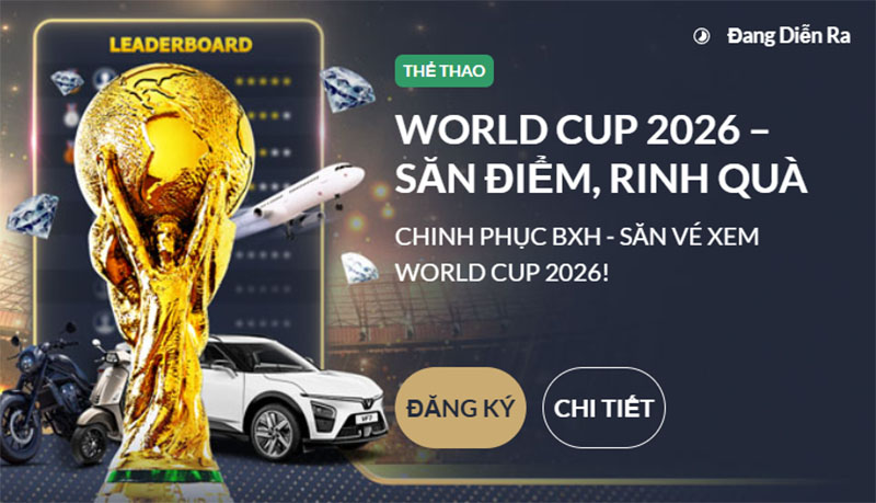Read more about the article World Cup 2026 – Săn điểm rinh quà cùng M88